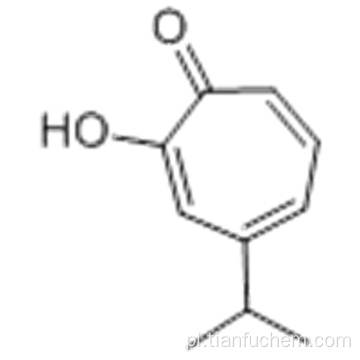 2,4,6-cykloheptatrien-1-on, 2-hydroksy-4- (1-metyloetyl) - CAS 499-44-5